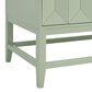 James Martin Vanities Emmeline 36" Single Vanity, Pistachio w/ 3 CM Parisien Bleu Top, , large