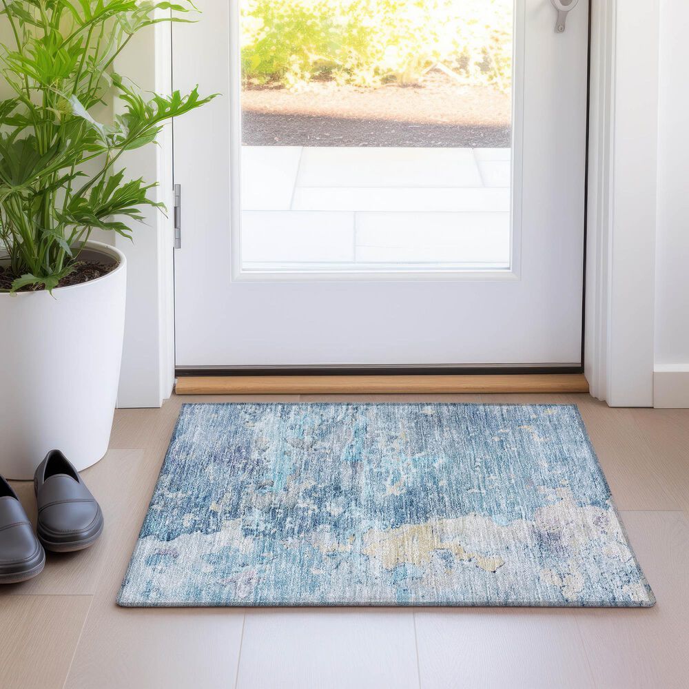 Dalyn Rug Company Ravenna RN3 2&#39;6&quot; x 3&#39;10&quot; Blue Area Rug, , large