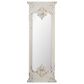 Hearth and Haven Full Length Wall Mirror with Solid Wood Frame in White, , large