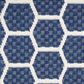 Nourison Twist Reversible 6" x 9" Navy Indoor/Outdoor Area Rug, , large