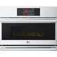 LG Studio 30" Combination Double Electric Wall Oven with Convection in Stainless Steel, , large