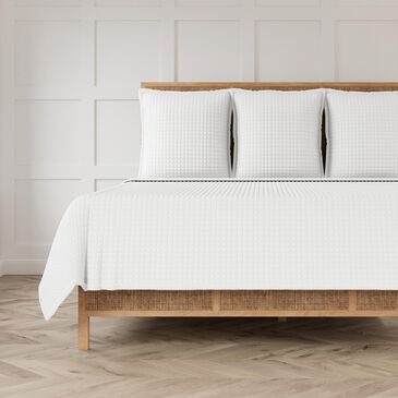 Ann Gish Ready-to-Bed 2.0 Twin Quilted Coverlet in White, , large