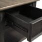 Ashley Tyler Creek Rectangular End Table in Grayish Brown/Black, , large