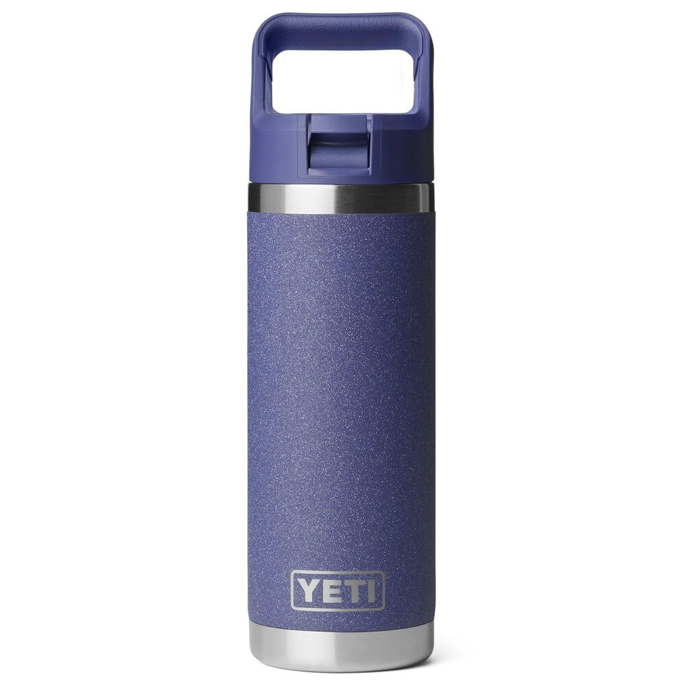 YETI Rambler 18 Oz Water Bottle with Straw Cap in Moon Dust, , large