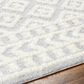 Surya Rodos RDO2338 5"3" x 7" Light Slate, White Area Rug, , large