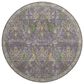 Dalyn Rug Company Hatay HY6 8" Round Purple Area Rug, , large