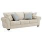 Signature Design by Ashley Haisley Stationary Sofa in Ivory, , large