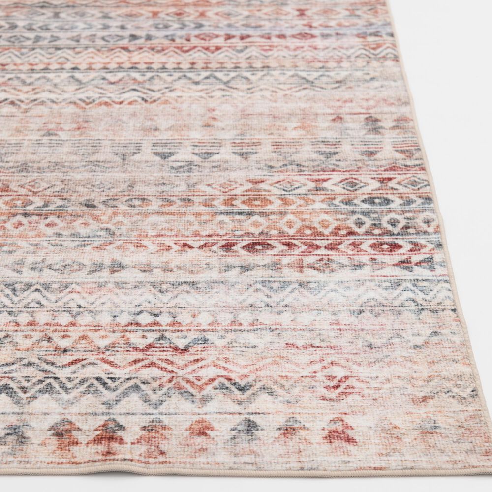 Central Oriental Rugease Cinzia 5&#39; x 7&#39; Multicolor Area Rug, , large