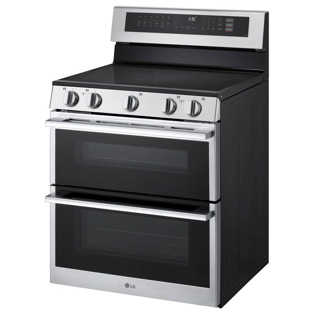 LG 7.3 Cu. Ft. Smart Electric Double Oven Freestanding Range in Stainless Steel, , large