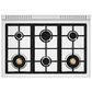Bertazzoni Professional 5.9 Cu. Ft. Freestanding Gas Range in Stainless Steel, , large