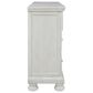 Ashley Robbinsdale 4 Piece King Bedroom Set in Antique White, , large