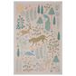 Rifle Paper Co. Menagerie 2"3" x 3"9" Blush Area Rug, , large