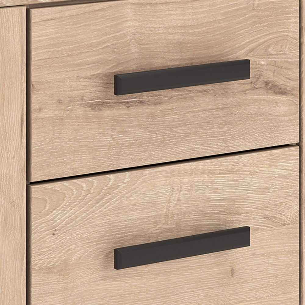 Ashley Sanginlane 2-Drawer Nightstand in Tan, , large