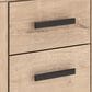 Ashley Sanginlane 2-Drawer Nightstand in Tan, , large