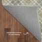Dalyn Rug Company Soft Essentials Plaid Taupe 3" x 5" Indoor/Outdoor Area Rug, , large