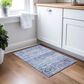 Dalyn Rug Company Karaj KJ4 2"6" x 3"10" Blue Indoor/Outdoor Area Rug, , large