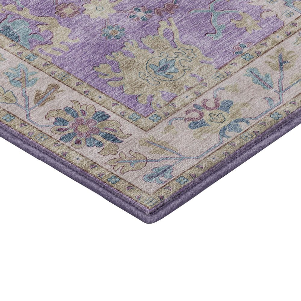 Dalyn Rug Company Hatay HY7 3&#39; x 5&#39; Purple Area Rug, , large