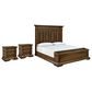 Millenium Frantanna California King Panel Storage Bed with Two Nightstands in Brown, , large