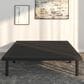 Home by Hollywood Plateau Twin Platform Base in Black, , large
