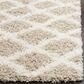 Safavieh Dallas Shag SGD258D-4 4" x 6" Beige/Ivory Area Rug, , large