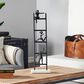 Maple and Jade 27" Human Climbing Ladder Sculpture in Glossy Black, , large