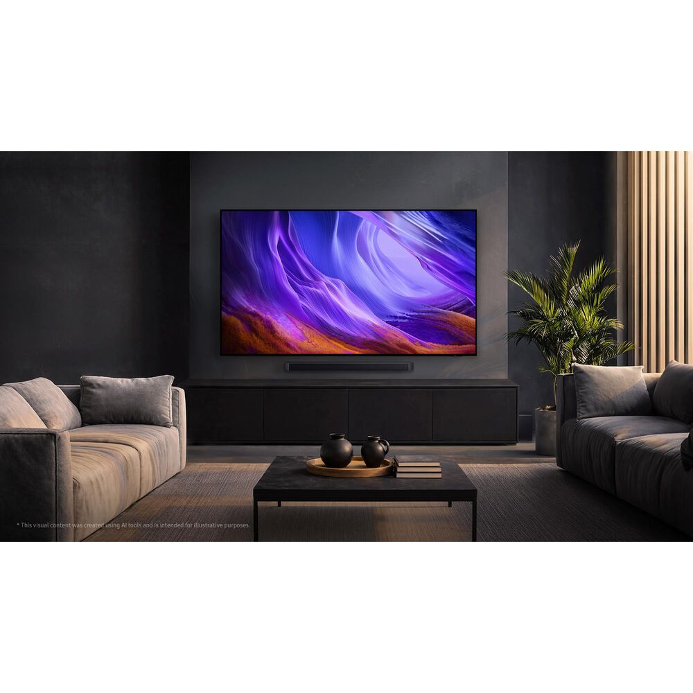 Samsung 55" Class S85H OLED 4K UHD Vision AI in Black - Smart Tizen TV (2026), , large