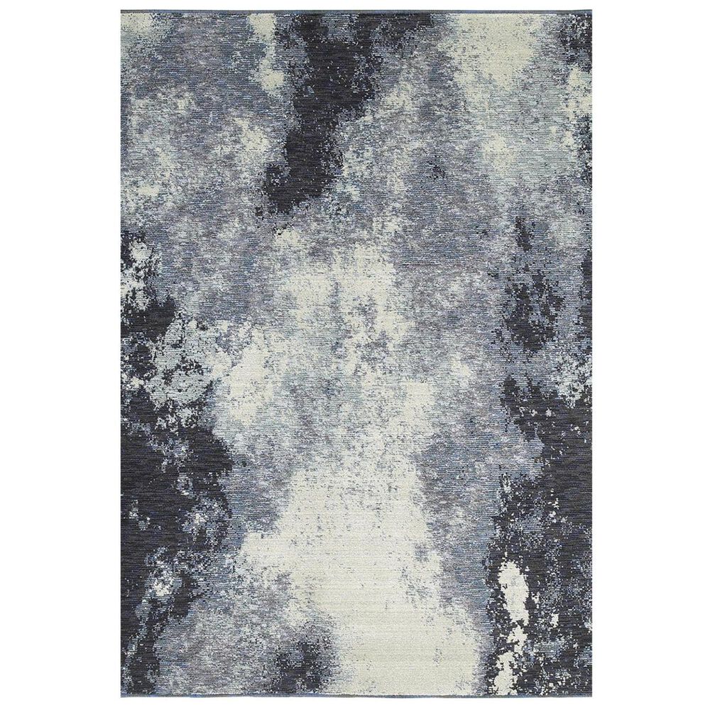 Oriental Weavers Evolution 8000B 10" x 13"2" Navy Area Rug, , large