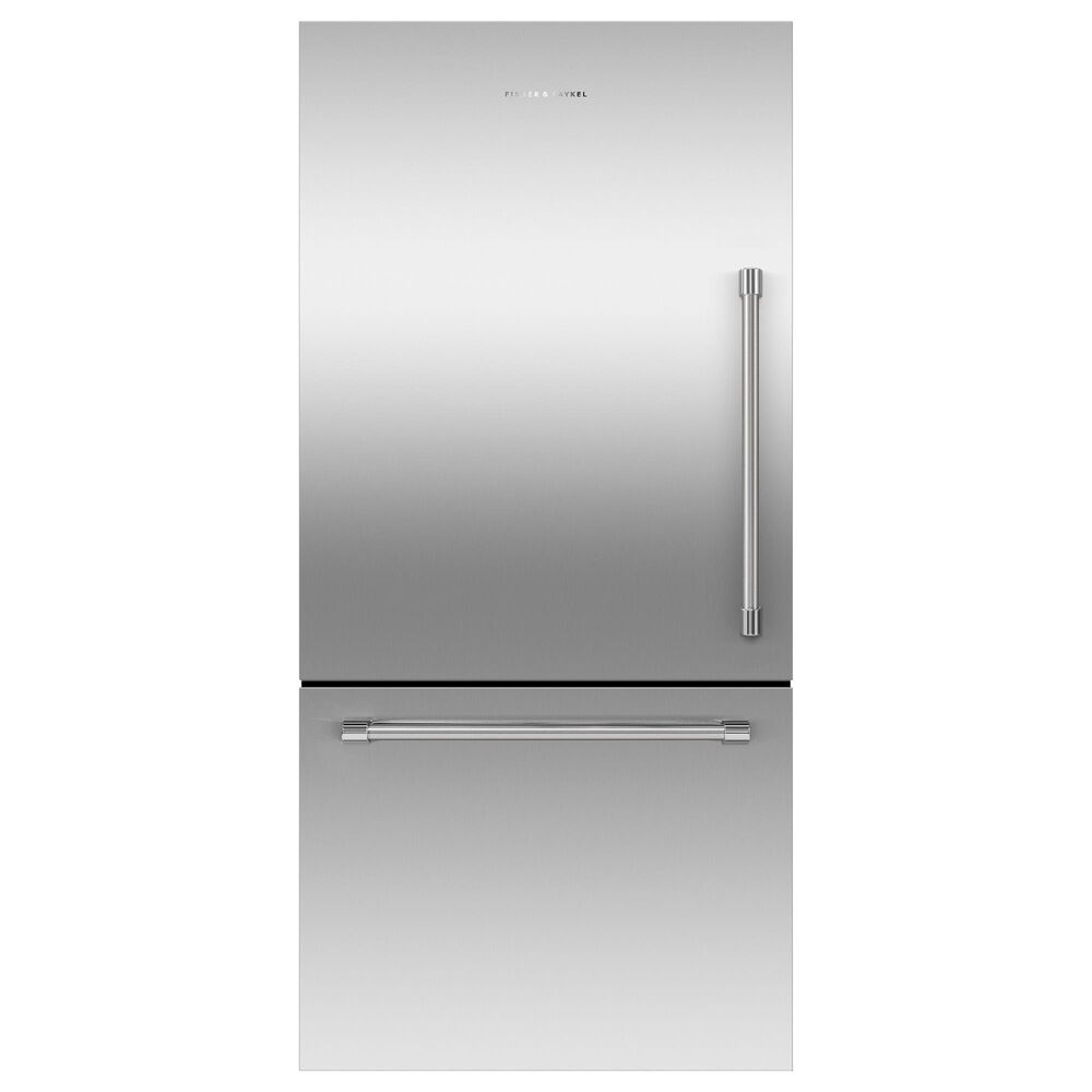 Fisher and Paykel 32" Bottom Mount Refrigerator with Left Hinge in Stainless Steel, , large