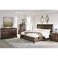 Ashley Trellington 4-Piece King Bedroom Set in Warm Brown Cherry, , large