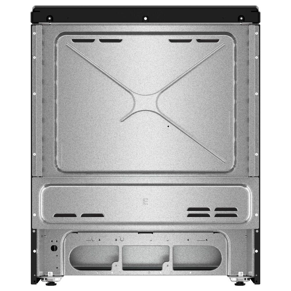 Whirlpool 2-Piece Kitchen Package with Black Stainless 6.4 Cu. Ft. Induction Range and Fingerprint Resistant Stainless Steel 1.1 Cu. Ft. Flush Mount Microwave, , large