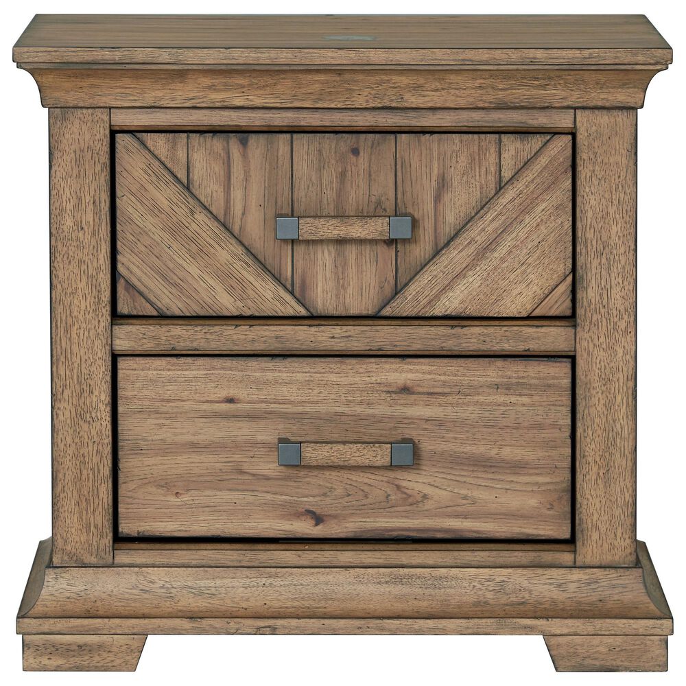 Karavan Casual Dining 
5-Piece Queen Bedroom in Knotty Hickory, , large