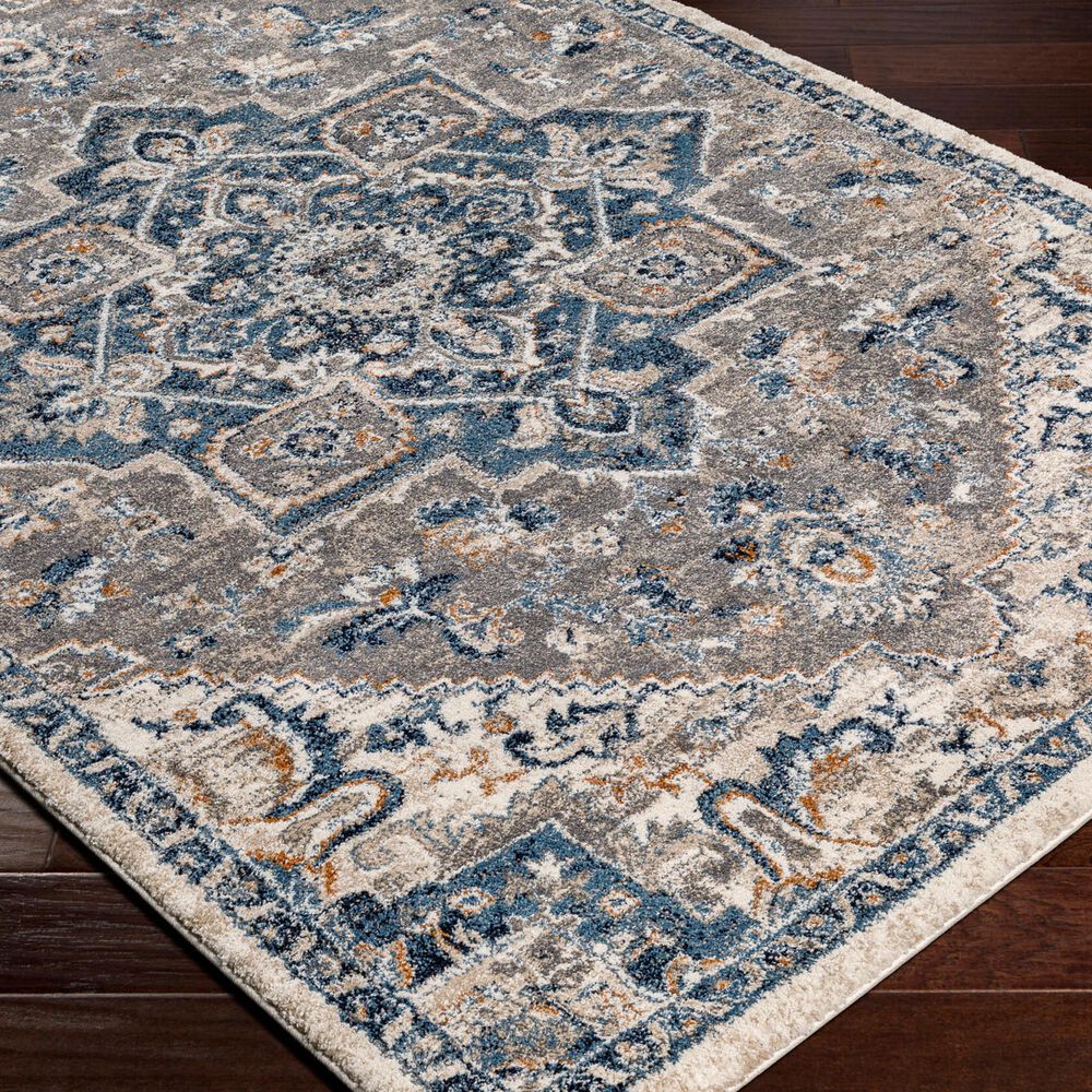 Surya Tuscany TUS-2335 Blue, Cream, Dark Blue, Gray, Dusty Coral and Light Beige 12&#39; x 15&#39; Area Rug, , large