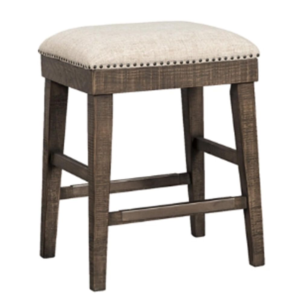 Signature Design by Ashley Wyndahl Upholstered Counter Height Stool in Rustic Brown, , large