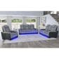 Mayberry Hill Lantana Power Motion Sofa in Rocky Cement and Charcoal, , large