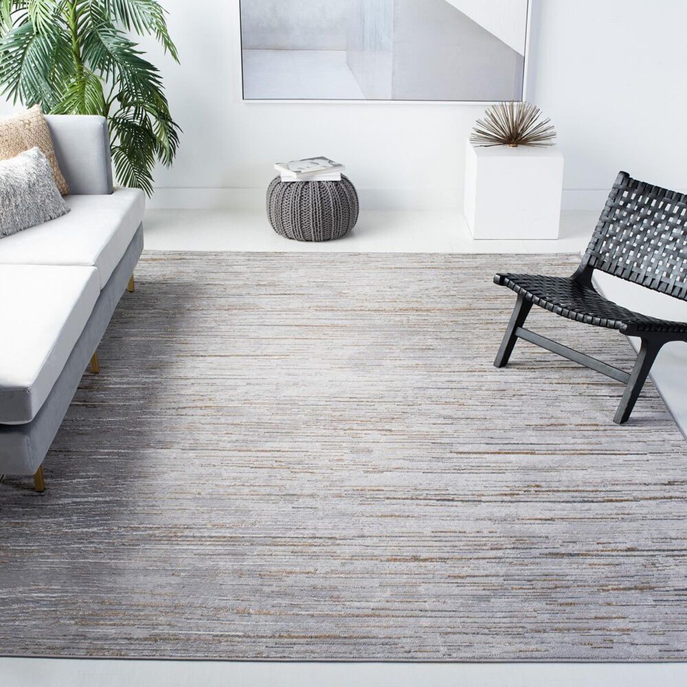 Safavieh Orchard  ORC668 8&#39; x 10&#39; Grey and Gold Area Rug, , large