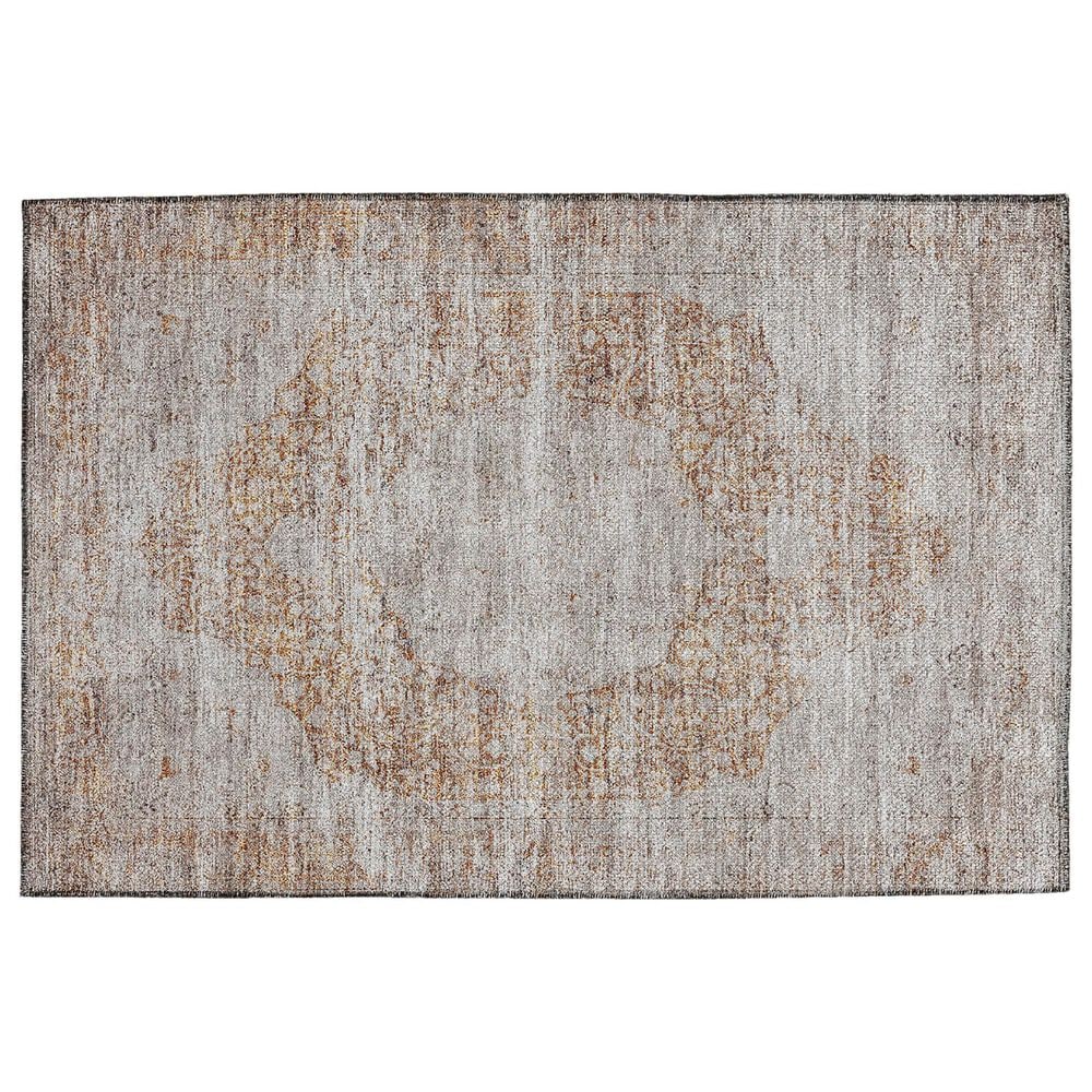Dalyn Rug Company Karaj KJ8 2"6" x 3"10" Copper Indoor/Outdoor Area Rug, , large