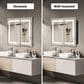 HOMLUX 36" x 30" Bathroom Medicine Cabinet with Mirror in Silver, , large