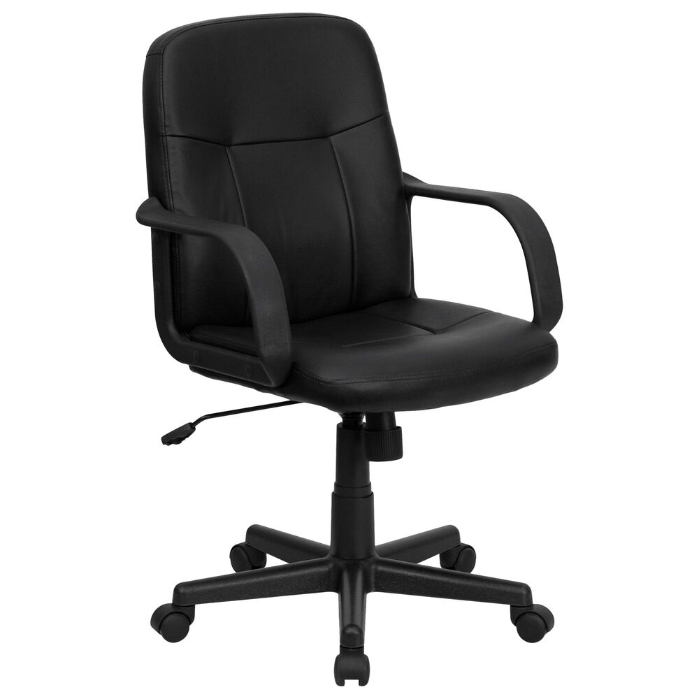 Flash Furniture Executive Swivel Chair in Black, , large