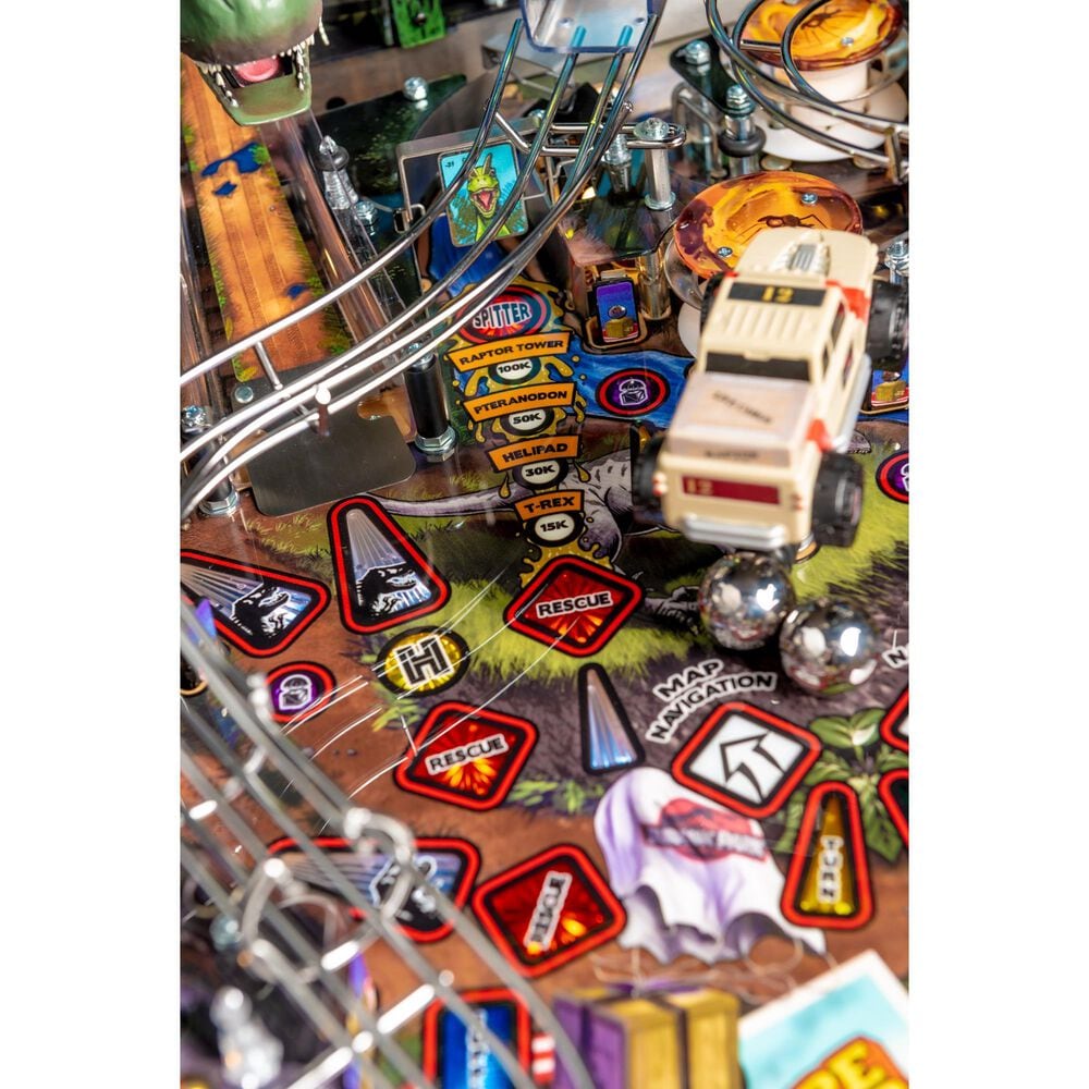 Stern Pinball Jurassic Park Pro Edition Pinball Machine, , large
