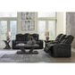 Ashley Caveman Den 2-Piece Power Reclining Living Room Set in Midnight, , large