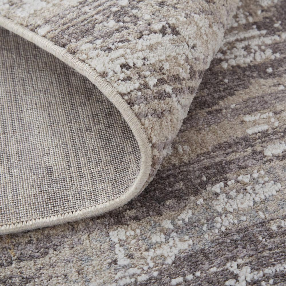 Feizy Lennon 4&#39; x 6&#39; Gray Area Rug, , large