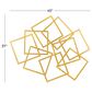 CosmoLiving by Cosmopolitan 37" x 45" Abstract Wall Decor in Gold, , large