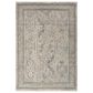 Nourison Lynx 12" x 15"9" Ivory, Grey and Blue Area Rug, , large