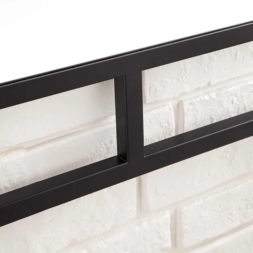 James Martin Vanities Boston 30&quot; Rectangular Mirror in Matte Black, , large