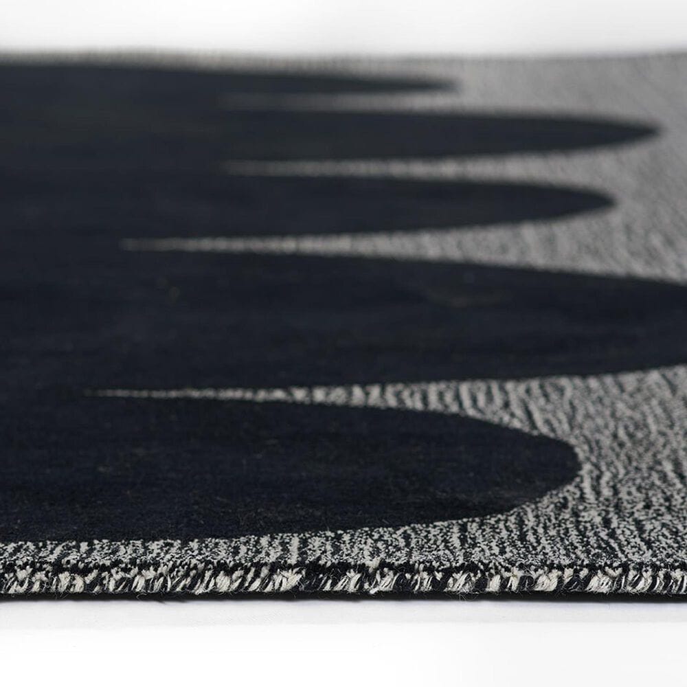 Momeni Simba 2&#39; x 3&#39; Black Area Rug, , large