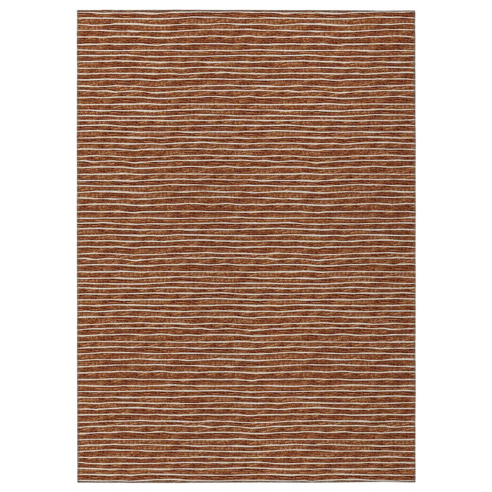 Dalyn Rug Company Laidley 9" x 12" Paprika Indoor/Outdoor Area Rug, , large