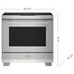Wolf 36" Induction Range in Stainless Steel, , large