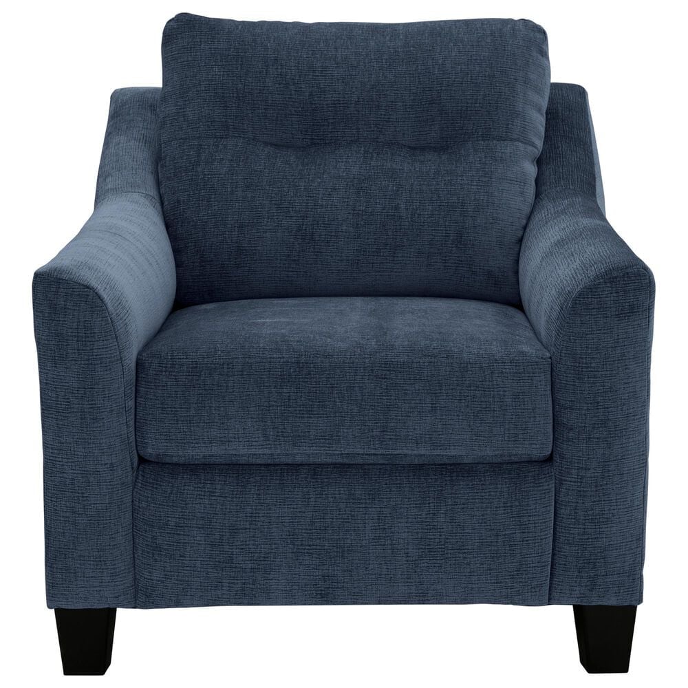 Ashley Amity Bay Arm Chair in Ink, , large