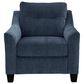 Ashley Amity Bay Arm Chair in Ink, , large