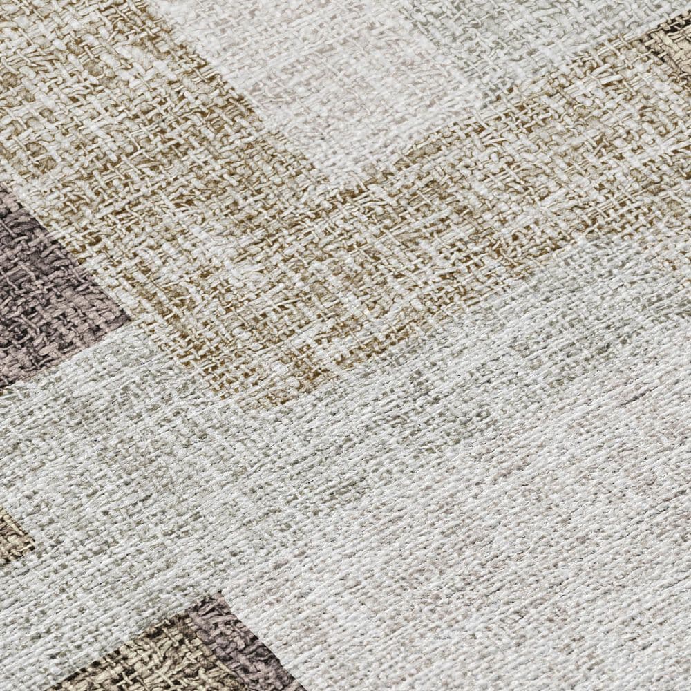 Dalyn Rug Company Portico PO3 Brown 8&#39; Round Area Rug, , large